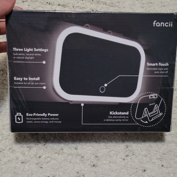 Tabletop vanity mirror / car sun visor mirror - Picture 4 of 4